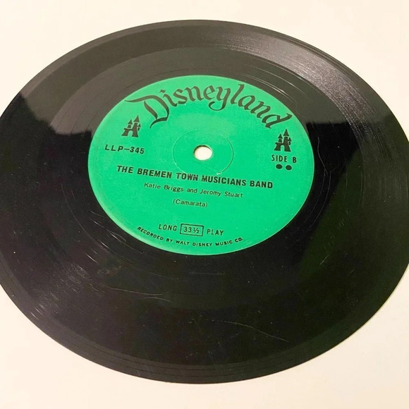 Vintage 1970 Disney Bremen Town Musicians  7 Inch Record and Book - Picture 11 of 15